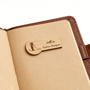 Kreatives Graviertes Holz-Namensschild Personalisiertes Arbeitsschild Geschenke für Freunde - Product Image 5