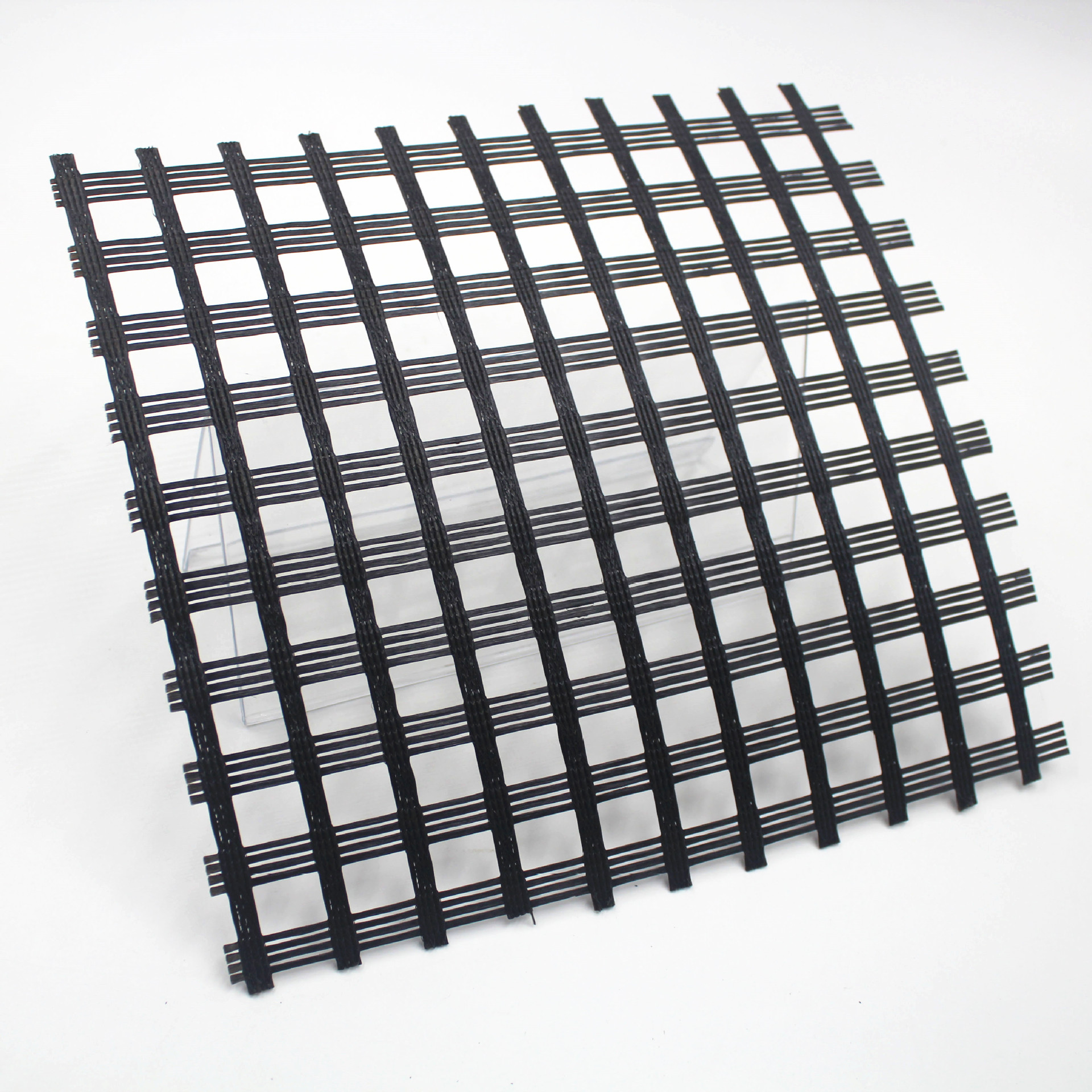 Factory Direct Sale Geogrid Fiberglass Bitumen Coating for Road Pavement EGA50KN Reinforcement Biaxial Fiberglass Geogrid