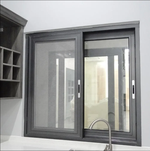 <span class=keywords><strong>Ventana</strong></span> Corredera Moderna de Aluminio con Rotura de Puente Térmico, Doble Acristalamiento Templado, Insonorizada y Resistente a Huracanes para Viviendas y Villas - Product Image 1