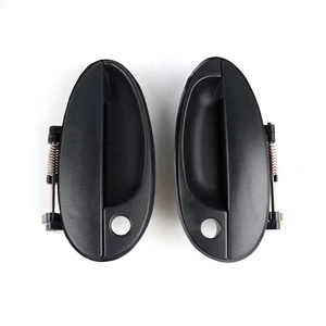 Q Auto partie extérieure poignée de porte de voiture extérieure 96507783 96507784 96507789 96507790 pour Daewoo Chevrolet noir <span class=keywords><strong>argent</strong></span> - Product Image 3