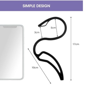 Hoodie Hangers <b>S</b>-shaped Plastic <b>Hook</b> Rack Multifunction Sustainable Modern Living Room Clothing Organizer Single Injection - Product Image 2