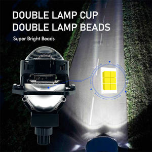 Yosovlamp <span class=keywords><strong>P50</strong></span> phares LED de voiture H4 H7 nouveau Type avec lentille feux de croisement et feux de croisement 9005 phares LED de moto Ultra lumineux - Product Image 4