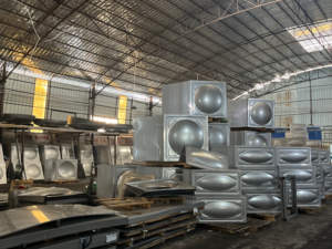 Tanque de Água Quadrado em Aço Inoxidável, Tanque de Armazenamento <span class=keywords><strong>Industrial</strong></span> em Grau 304/316 para Água Potável e Líquidos, Tamanhos e Capacidades Personalizadas - Product Image 3