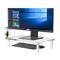 Expositor de Acrílico Personalizado al por Mayor, Soporte de Acrílico Moderno para Computadora, Expositor de Acrílico