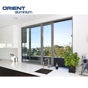 Fenêtre moderne en aluminium insonorisée à isolation thermique résistant au vent conception de pont <span class=keywords><strong>cassé</strong></span> pour la lumière du soleil de persienne de chambre à coucher - Product Image 6