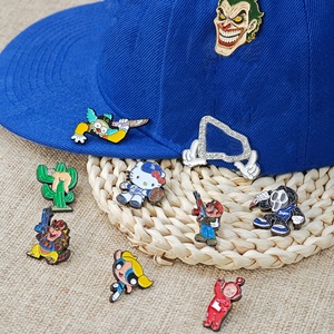 Nouveaux produits 2023 : Épingles en métal émaillé pour casquettes, breloques pour casquettes, épingles pour casquettes de baseball roses, épingles mexicaines - Product Image 5
