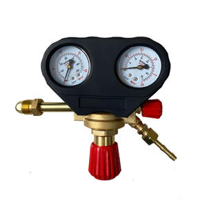 Régulateur de pression modèle européen DIN EN ISO 2503 pour GPL, hélium, propane, argon-azote, manomètre/réducteur de pression de dioxyde de carbone - Product Image 1