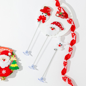 Nouveau jouet interactif de chat de noël bonhomme de neige ventouse Teaser bâton jouets à mâcher pour animaux de compagnie - Product Image 1