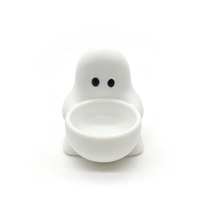 Vassoio portaoggetti fantasma stampato in 3D, decorazione da scrivania di Halloween, portacandele, diffusore di aromi, piccolo organizer - Product Image 6