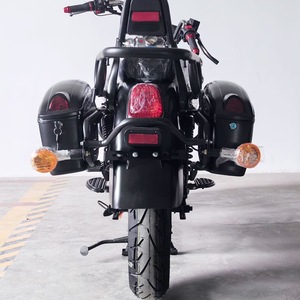 Motocicleta Eléctrica Estilo Retro Cruiser Prince de Exportación de Fábrica, 72V 3000W de Alta Potencia, Motocicleta Urbana para Adultos con Maletas Laterales - Product Image 6