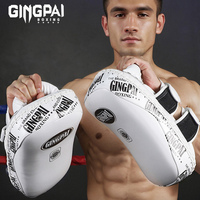 GINGPAI Coussin de Frappe Professionnel Muay Thaï 1pc Cible de Pied Focus pour Boxe Fitness Entraînement Sac de Sable Bouclier de Frappe Modèle Phare