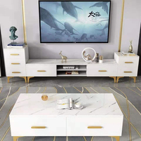 Luxe simple stand by me tv table basses tv unités murales conceptions dans le salon tv rack meubles table pour salon