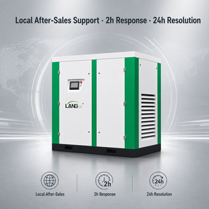 Compresseur d'air à faible consommation d'énergie 37KW 50HP <span class=keywords><strong>232</strong></span> CFM/6580 <span class=keywords><strong>LM</strong></span>/1738 Gallon/M pour la Malaisie LA-37A/W - Product Image 4