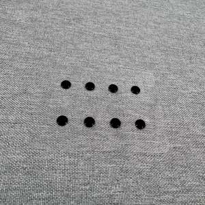 ملصقات أقدام فأرة مخصصة من الزجاج الأسود، قابلة للتخصيص في اللون والحجم، طباعة حريرية، قاعدة زجاجية لأقدام الفأرة للألعاب - Product Image 4