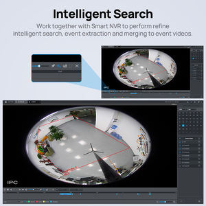 Cámara de Vigilancia IP DH de 5MP con Visión Nocturna, Detección de Movimiento, Sensor para Exteriores, WDR, Ojo de Pez, Cámara IP POE, IPC-HDBW3541F-AS-S2 - Product Image 4