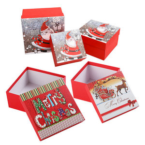 Hot Sale lid and base box Wholesale Luxury Christmas Gift Box