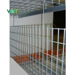 Warehouse Galvanized Wire Metal Rack Dividers