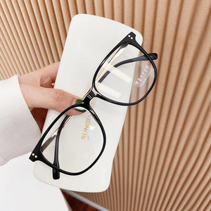 Monturas de gafas Qianai con filtro de luz azul, rectangulares, TR90, montura completa, gafas protectoras para mujer, para miopía - Product Image 2