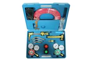 Torche de coupe à <span class=keywords><strong>gaz</strong></span> Kinton avec embouts de buse en laiton Régulateur de pression Ensemble de torche de coupe à <span class=keywords><strong>gaz</strong></span> acétylène oxygène portable - Product Image 3