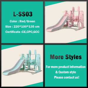Feiqitoy nhỏ sân chơi trong nhà thiết lập cho trẻ em công ty lan can đầy màu sắc nhựa <span class=keywords><strong>Slide</strong></span> giáo dục chăm sóc ban ngày mẫu giáo ngoài trời - Product Image 3