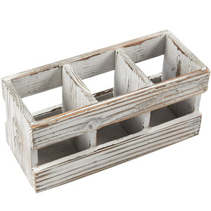 Retro pen holder wooden solid wood remote control storage box desktop stationery pen barrel