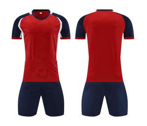 Boce Conjunto de uniforme de equipo de partido de fútbol con logotipo personalizado Camiseta de fitness transpirable y de secado rápido - Product Image 2