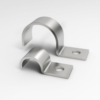 High Hardness Stainless Steel Hose Clamp Metric Easy Installation Single Ear Structure Tubing Securing Fastener