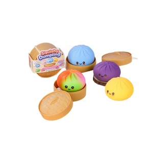 Juguete Antiestrés de Simulación de Bollo de Dumpling, Diseño Realista de Vaporera, Suave, de Rebote Lento, Artículo de Juego para Aliviar el Estrés - Product Image 6