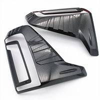 Garniture de phare avant, cache de feux arrière, protection de seuil de porte extérieur, pare-pluie de vitre pour Toyota Hilux Travo 2025+