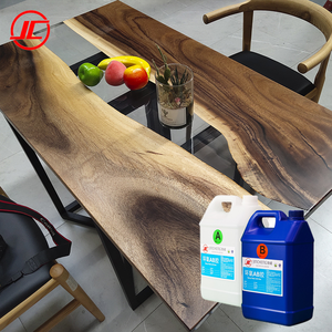 طاولة للنهر من الإيبوكسي ، راتينج الإيبوكسي ، طاولة صب عميق ، راتينج الإيبوكسي ، أسطح خشبية ، بيع بالجملة - Product Image 4