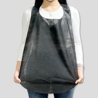 Bavoirs dentaires en tissu doux et résistant aux fluides Tablier non tissé jetable pour adultes poly imperméable pour les patients
