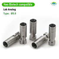 Accessoires de production d'abutments dentaires analogiques Neo Biotech Fixture Lab pour systèmes de marques coréennes et européennes en stock
