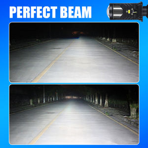 Accesorios de coche Auto Led <span class=keywords><strong>H1</strong></span> H3 H4 9003 H7 H11 9005 9006 HB3 HB4 80W Y6 Y7 Bi Led Projecto lente láser Led H4 y6 Led faro - Product Image 6
