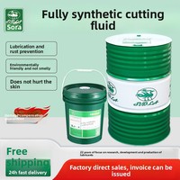 Fluide de coupe entièrement synthétique hydrosoluble pour usinage CNC, lubrifiant industriel écologique pour acier/graphite/moulage