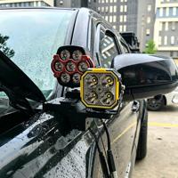 Support de fixation rapide pour éclairage double de montant A tout-terrain, support d'extension antivol pour éclairage LED modifié pour Toyota Tacoma