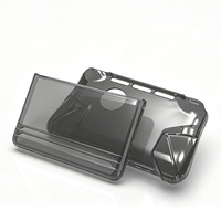 Étui de protection portable transparent en TPU, housse tout-en-un avec poignée souple pour console de jeu AYN Thor