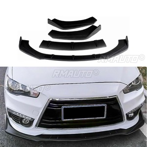 <b>Car</b> Front Bumper Lip Front Bumper Splitter <b>Diffuser</b> Bumper Guard Cover Apron Body Kit <b>For</b> Lancer Evolution <b>Car</b> Accessories - Product Image 1