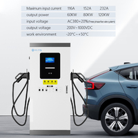 Cargador Rápido de CC OLINK de Doble Pistola CCS1 CCS2 GBT 60KW 80KW 120KW 160KW 240KW, Precio de Fábrica, Estación de Carga Comercial para Vehículos Eléctricos
