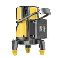 Niveau laser vert professionnel YaJin à lignes croisées, auto-nivelant, anti-poussière, portée 30m, précision 1mm pour usage industriel et bricolage