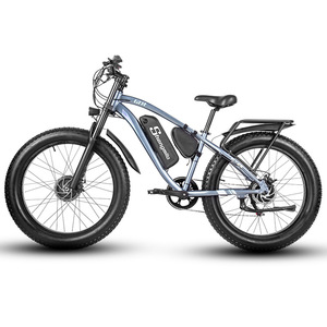 Vélo électrique à <span class=keywords><strong>moteur</strong></span> central haute puissance 2000W, double <span class=keywords><strong>moteur</strong></span>, batterie lithium 48V 21Ah, pneus larges 26 pouces, <span class=keywords><strong>VTT</strong></span> électrique - Product Image 3