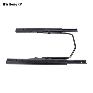 HWHongRV Rieles Deslizantes para Asientos de RV, Kit de Soportes de Rieles de Asiento de Alta Resistencia con Doble Bloqueo para Conversión de Asientos de Autocaravanas y Campervans - Product Image 3
