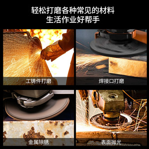 Disque de meulage à angle Thousand Mile Horse 100x6x16mm à liant résine pour meuleuse d'angle - Product Image 3