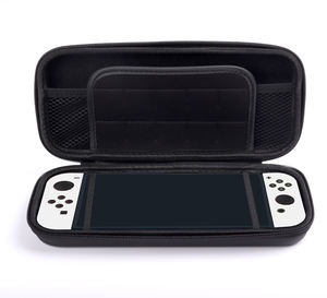Offre Spéciale <span class=keywords><strong>Switch</strong></span> OLED avec 10 emplacements pour cartes <span class=keywords><strong>de</strong></span> <span class=keywords><strong>jeu</strong></span> sac <span class=keywords><strong>de</strong></span> console <span class=keywords><strong>de</strong></span> <span class=keywords><strong>jeu</strong></span> pratique noir en gros - Product Image 1