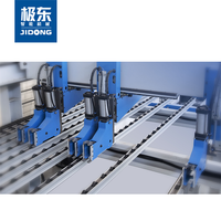 Scie à panneaux CNC à chargement arrière ultra-rapide KDT à double poussoir KS-542HL, avec capacité maximale de pointe internationale Vitesse de déplacement 200 m/min