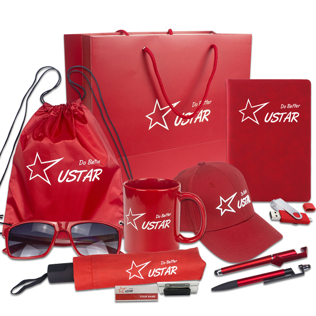 New Customized Promotional Item Souvenir Corporate Giveaway Business Product Advertising Branding Promotional Gift Set With Logo