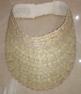 Visera de alta calidad hecha a mano 100% de Bali, pequeña cantidad de pedidos, sombreros de paja aceptados, categoría de producto - Product Image 6