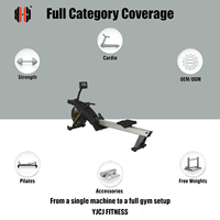 Máquina de Remo Profesional Comercial, Equipo de Ejercicio para Gimnasio, Fabricante de Equipos de Fitness, Precio Directo de Fábrica al por Mayor
