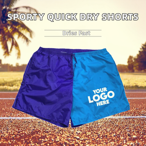 Shorts de Playa de Nailon Sólido de Alta Calidad Personalizados, de Dos Tonos, Secado Rápido, Ecológicos, al por Mayor, Shorts Deportivos de Verano para Gimnasio - Product Image 2