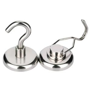 Gancho de pesca con imán de neodimio, ventosa recubierta de alta fuerza de tracción, materiales magnéticos atractivos para olla magnética para nevera - Product Image 2