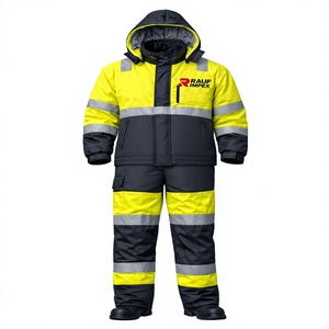 Chemise de travail à manches longues en coton réfléchissant certifiée CE antibactérienne haute visibilité pour les travailleurs du bâtiment - Product Image 5